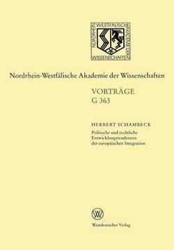 Politische und Rechtliche Entwicklungstendenzen der Europäischen Integration