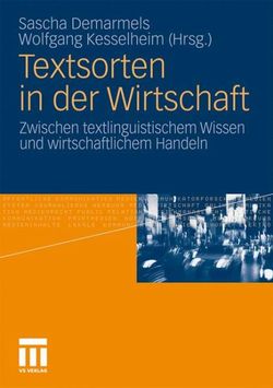 Textsorten in der Wirtschaft