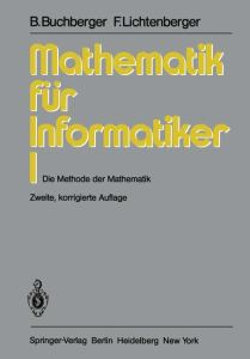 Mathematik fuer Informatiker I