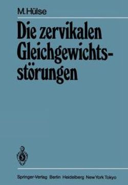 Die zervikalen Gleichgewichtsstoerungen