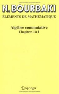 Algebre commutative