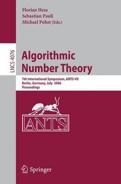 Algorithmic Number Theory