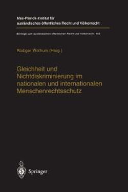 Gleichheit und Nichtdiskriminierung im nationalen und internationalen Menschenrechtsschutz