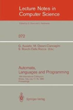 Automata, Languages and Programming