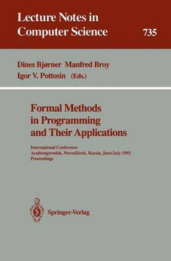 Formal Methods in Programming and Their Applications