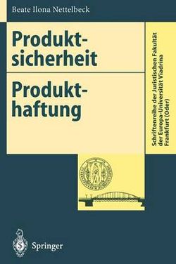 Produktsicherheit Produkthaftung