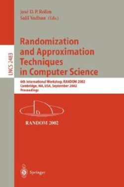 Randomization and Approximation Techniques in Computer Science