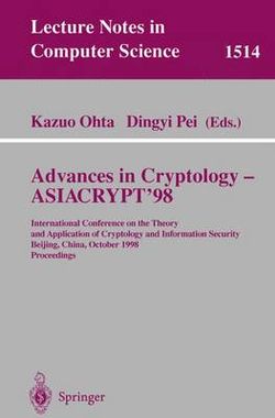 Advances in Cryptology - Asiacrypt '98