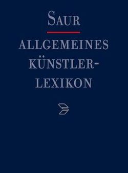 Allgemeines Kuenstlerlexikon (Akl), Teil 2, Kuenstlerische Berufe