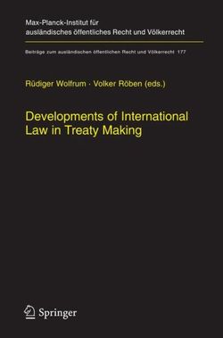 Developments of International Law in Treaty Making