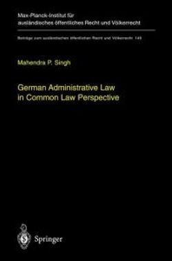 German Administrative Law in Common Law Perspective