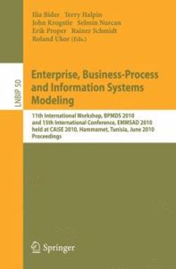 Enterprise, Business-Process and Information Systems Modeling