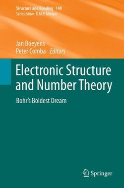 Electronic Structure and Number Theory