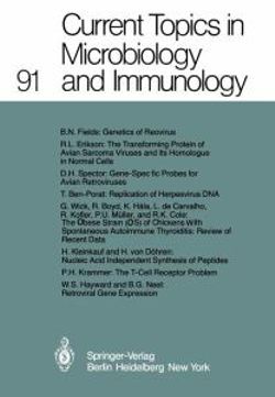 Current Topics in Microbiology and Immunology