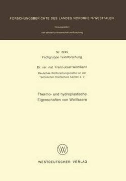 Thermo- und hydroplastische Eigenschaften von Wollfasern