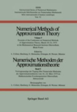 Numerische Methoden der Approximationstheorie / Numerical Methods of Approximation Theory