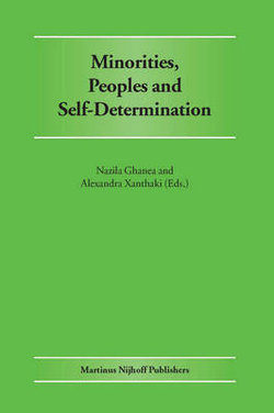 Minorities, Peoples and Self-Determination