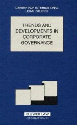 Trends And Developments In Corporate Governance