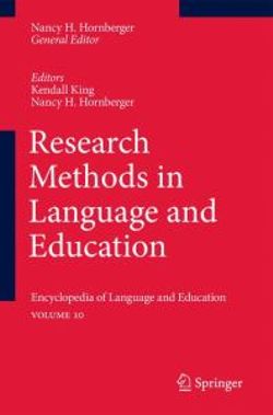 Research Methods in Language and Education