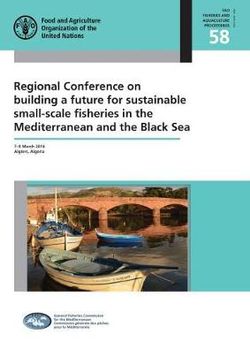 Regional Conference on Building a Future for Sustainable Small-Scale Fisheries in the Mediterranean and the Black Sea