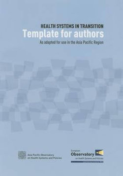 Health systems in transition template for authors