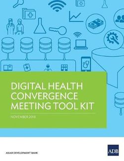 Digital Health Convergence Meeting Tool Kit