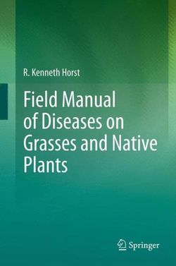 Field Manual of Diseases on Grasses and Native Plants