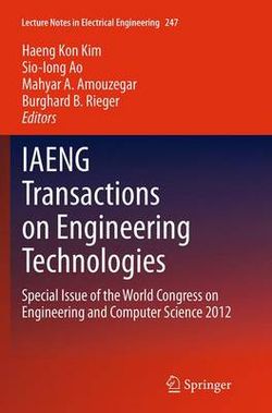 IAENG Transactions on Engineering Technologies