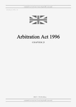 Arbitration Act 1996 (c. 23)