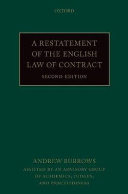 A Restatement of the English Law of Contract