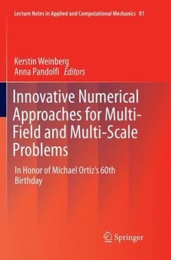 Innovative Numerical Approaches for Multi-Field and Multi-Scale Problems