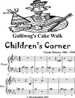 Golliwog’s Cake Waltz Children’s Corner Beginner Piano Sheet Music Tadpole Edition