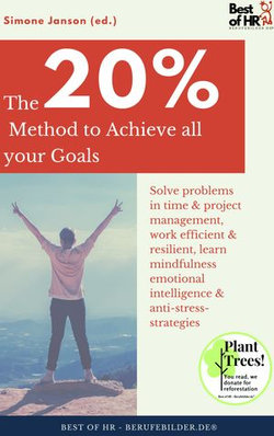 The 20% Method to Achieve all your Goals