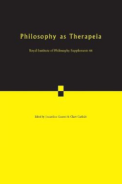 Philosophy as Therapeia