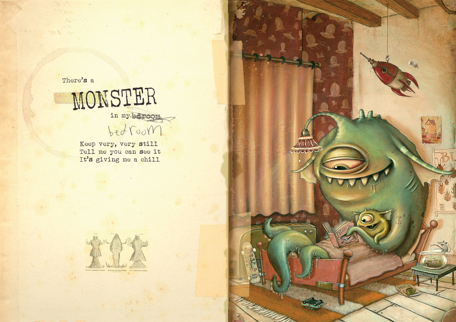 Buy Monster in My Room  Booknese - Books By Bhutanese