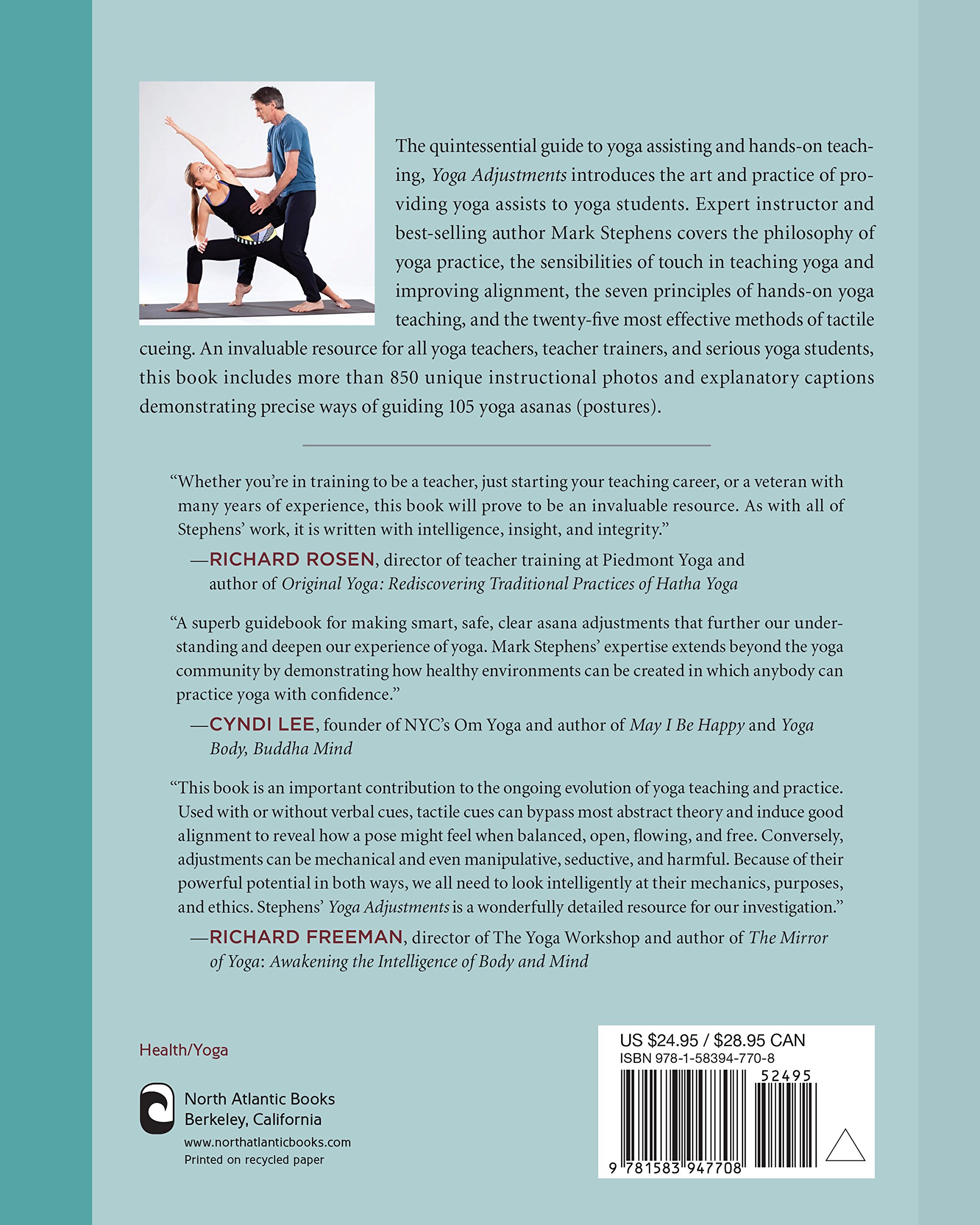 Teaching Yoga by Mark Stephens, Paperback, 9781556438851